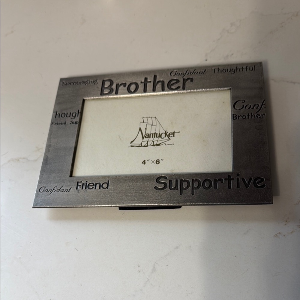 Nantucket Silver Photo Frame